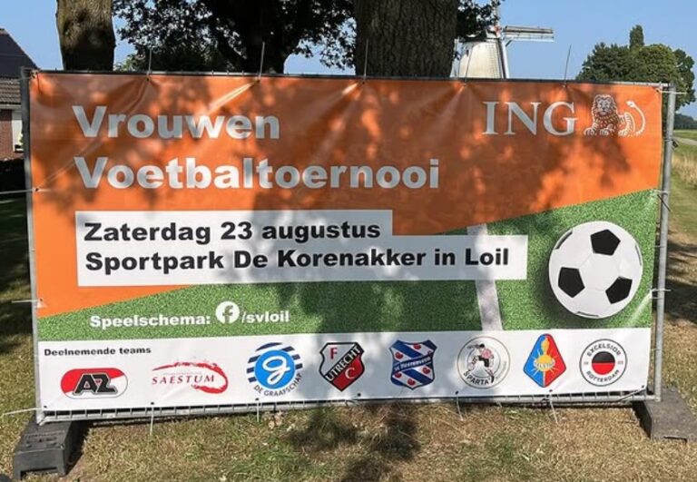 Speelschema ING vrouwen beloften toernooi