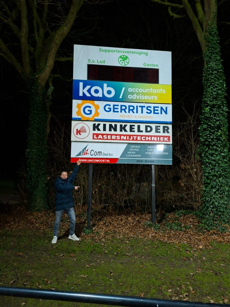 Unicom Oost nieuwe sponsor van SV Loil